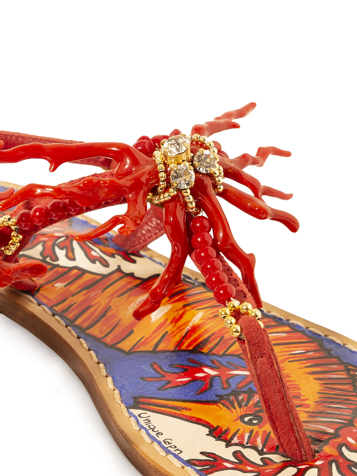 Sandali hotsell rosso corallo