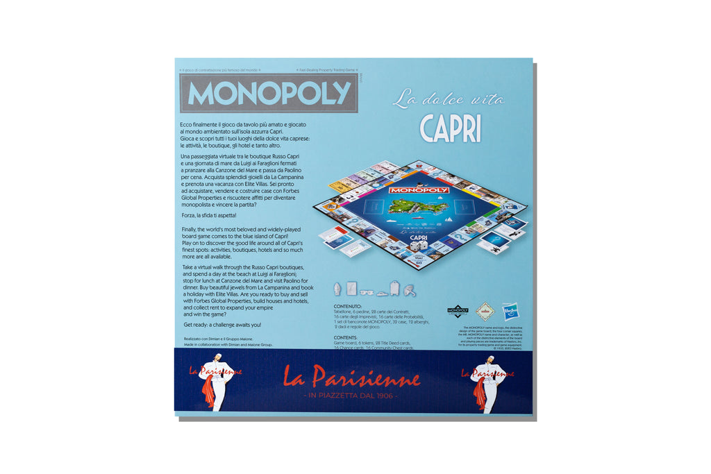 Monopoly Capri Dolce Vita Edition by La Parisienne