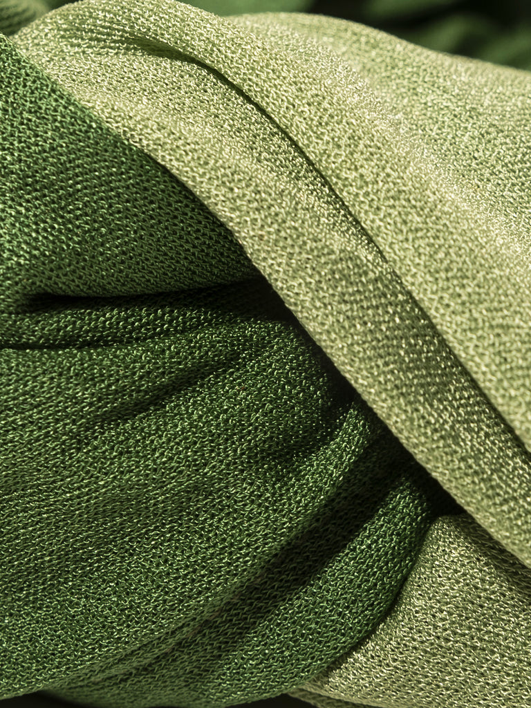 FASCIA CAPRI - Bicolore verde chiaro e verde scuro